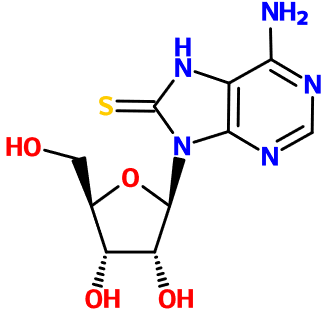 MC081009 8-Thioadenosine (图片) MC081009 8-Thioadenosine
